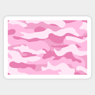 CAMO CAMOUFLAGE - PINK Sticker